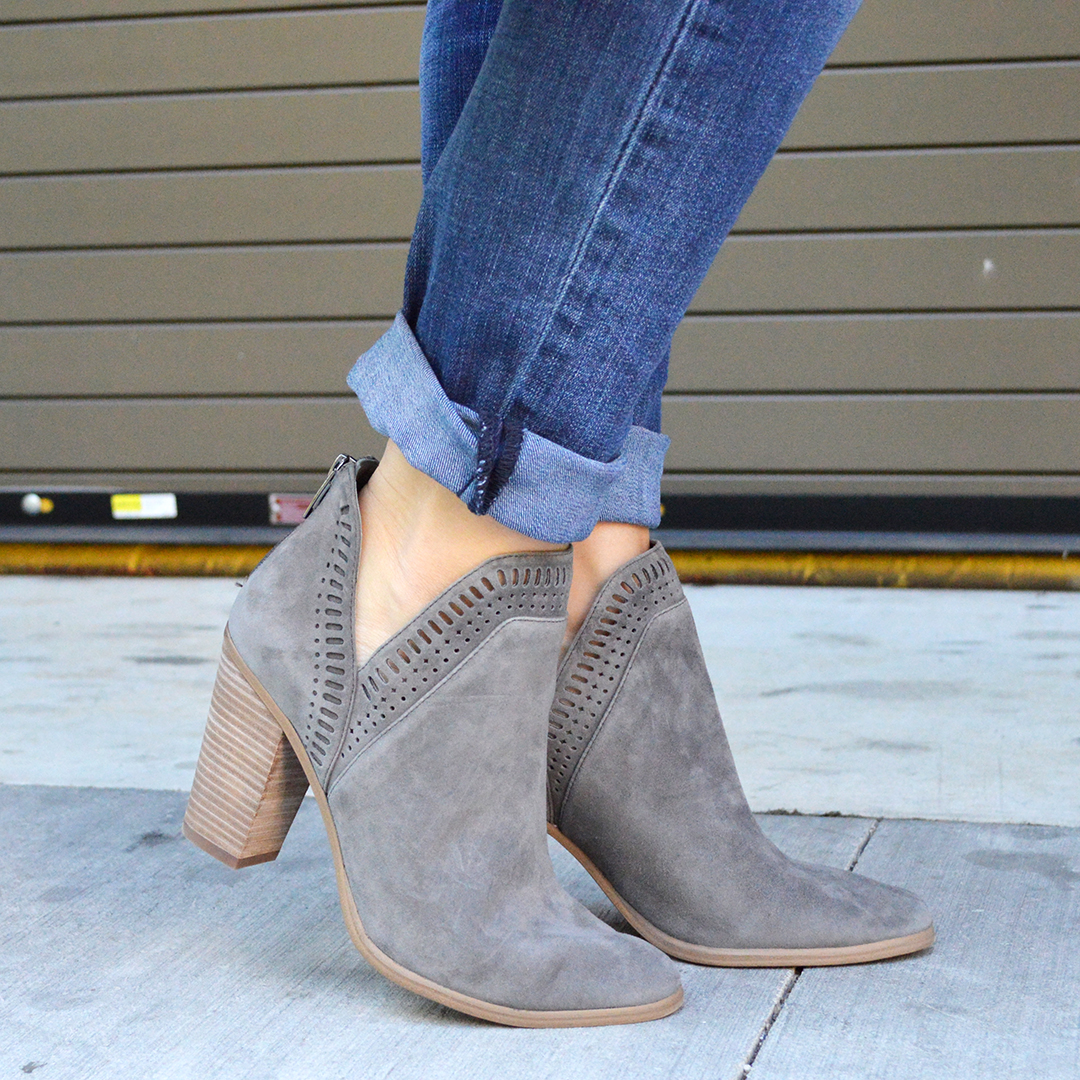 Summer to fall transition outfit idea