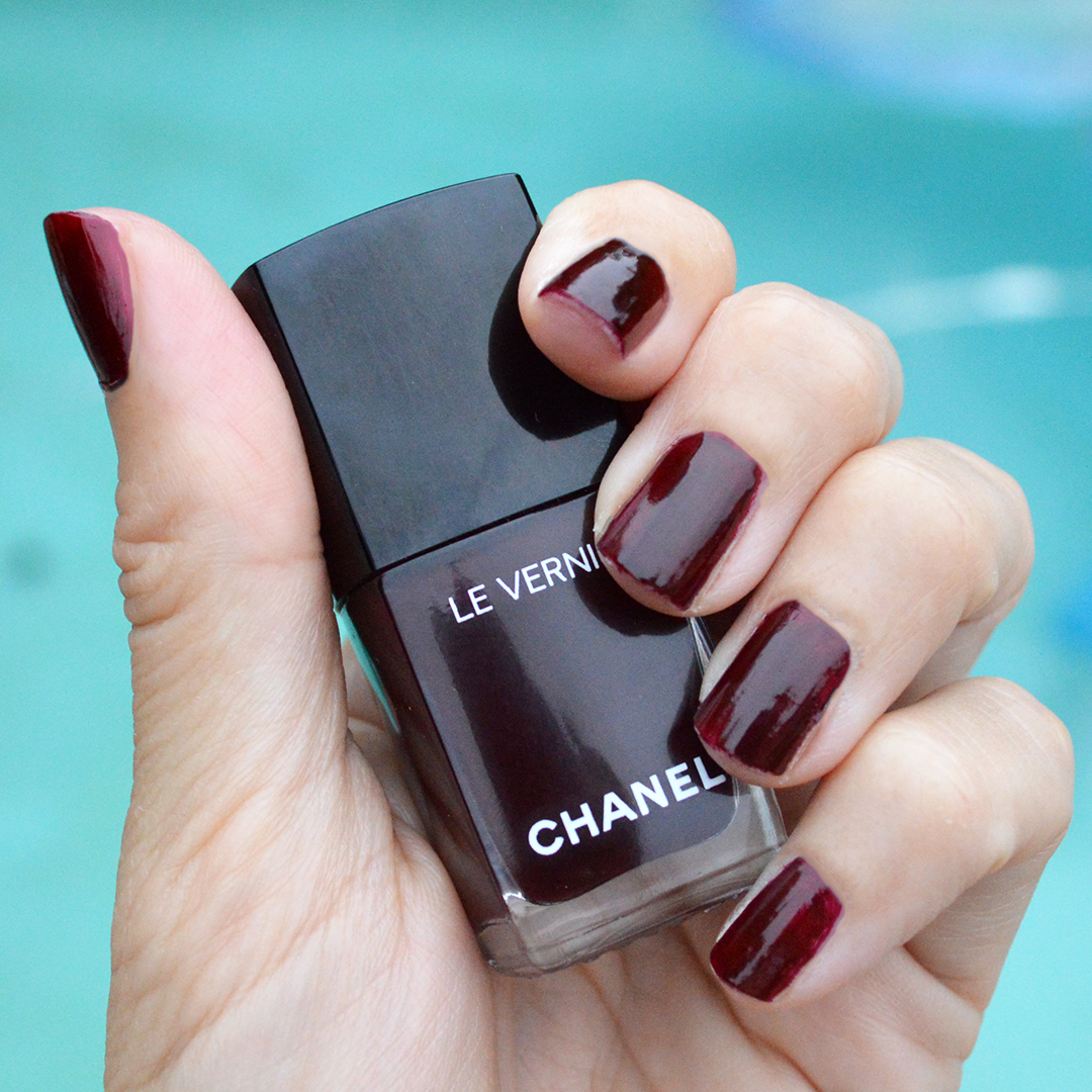 chanel rouge noir nail polish fall 2017