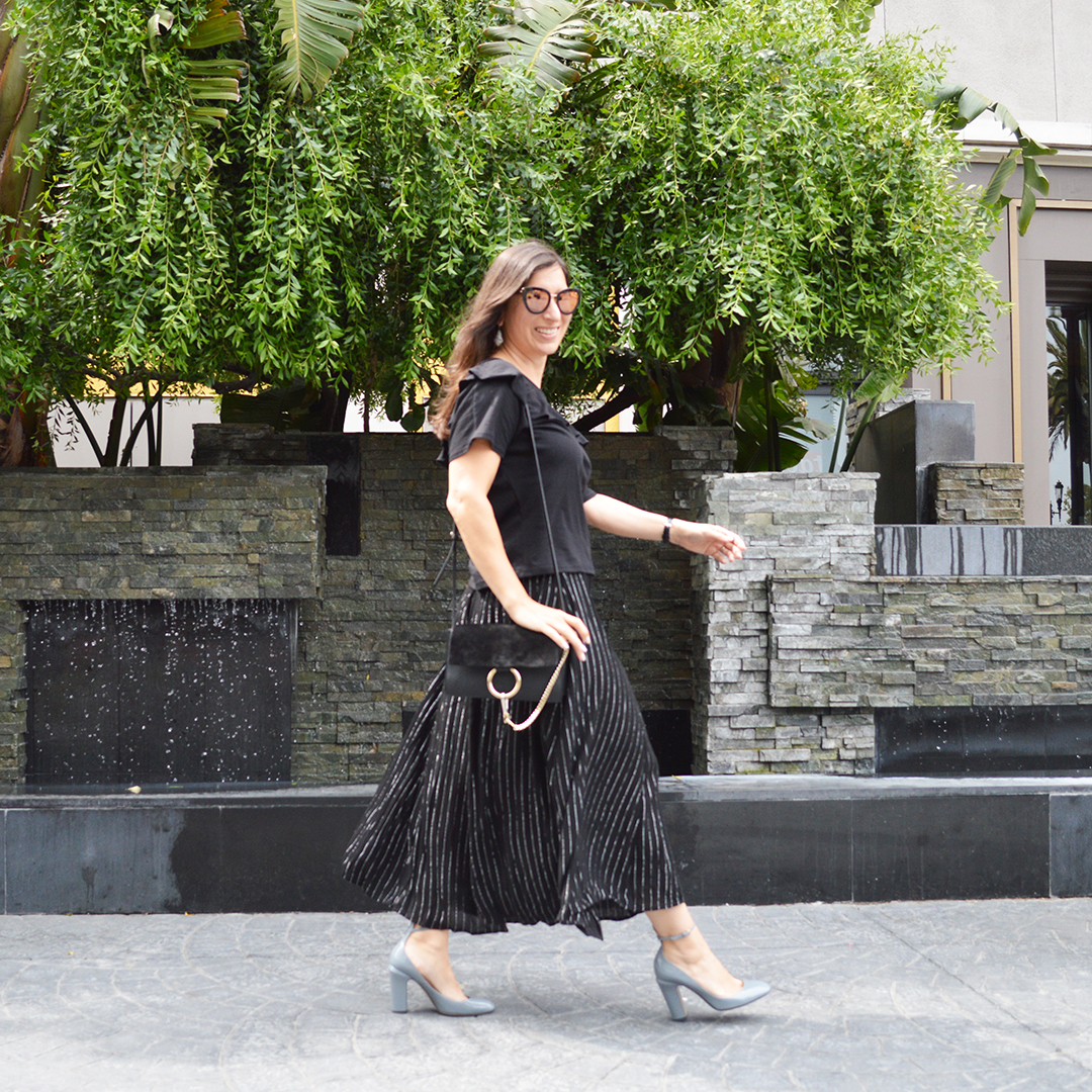 day into evening outfit idea