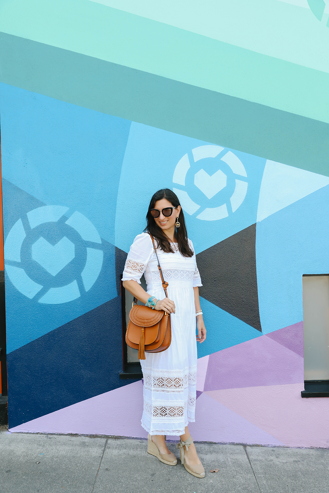affordable white dress san francisco blogger