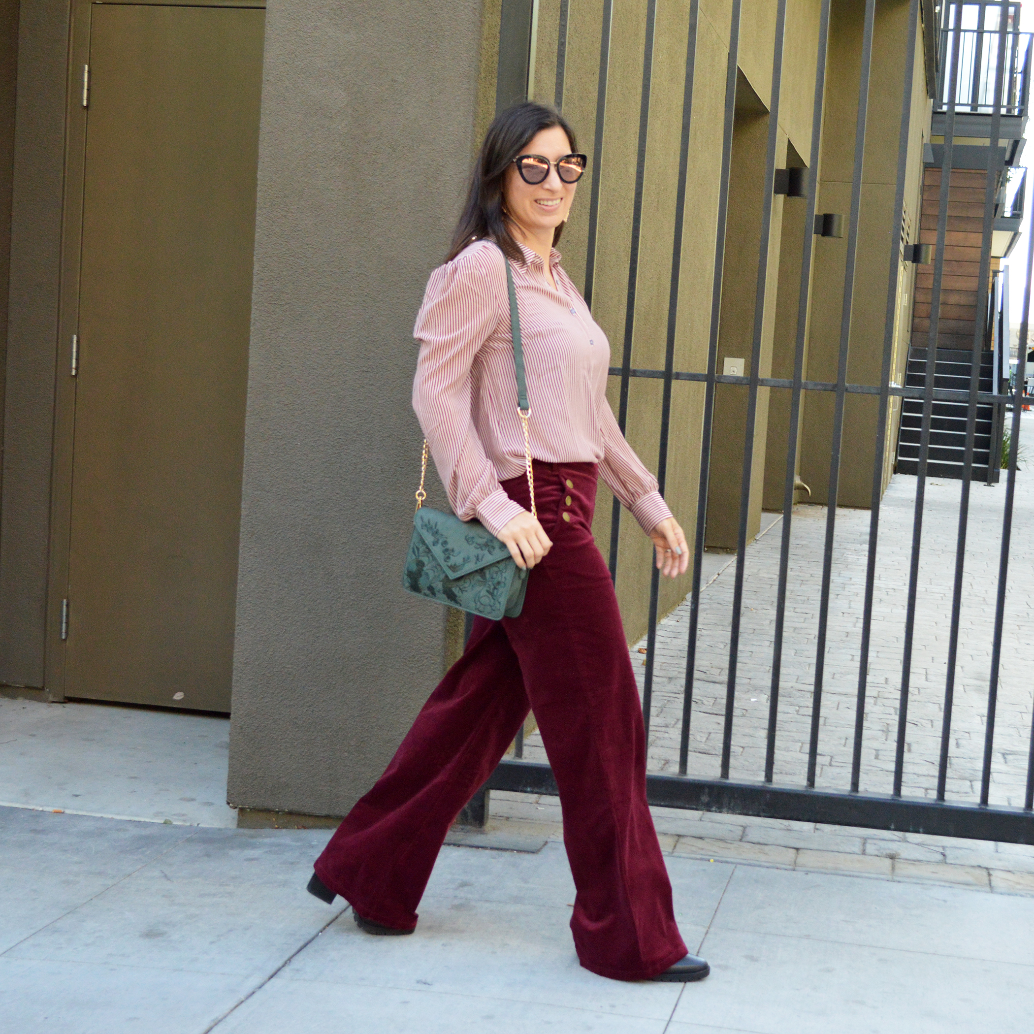 how to wear wide leg pants