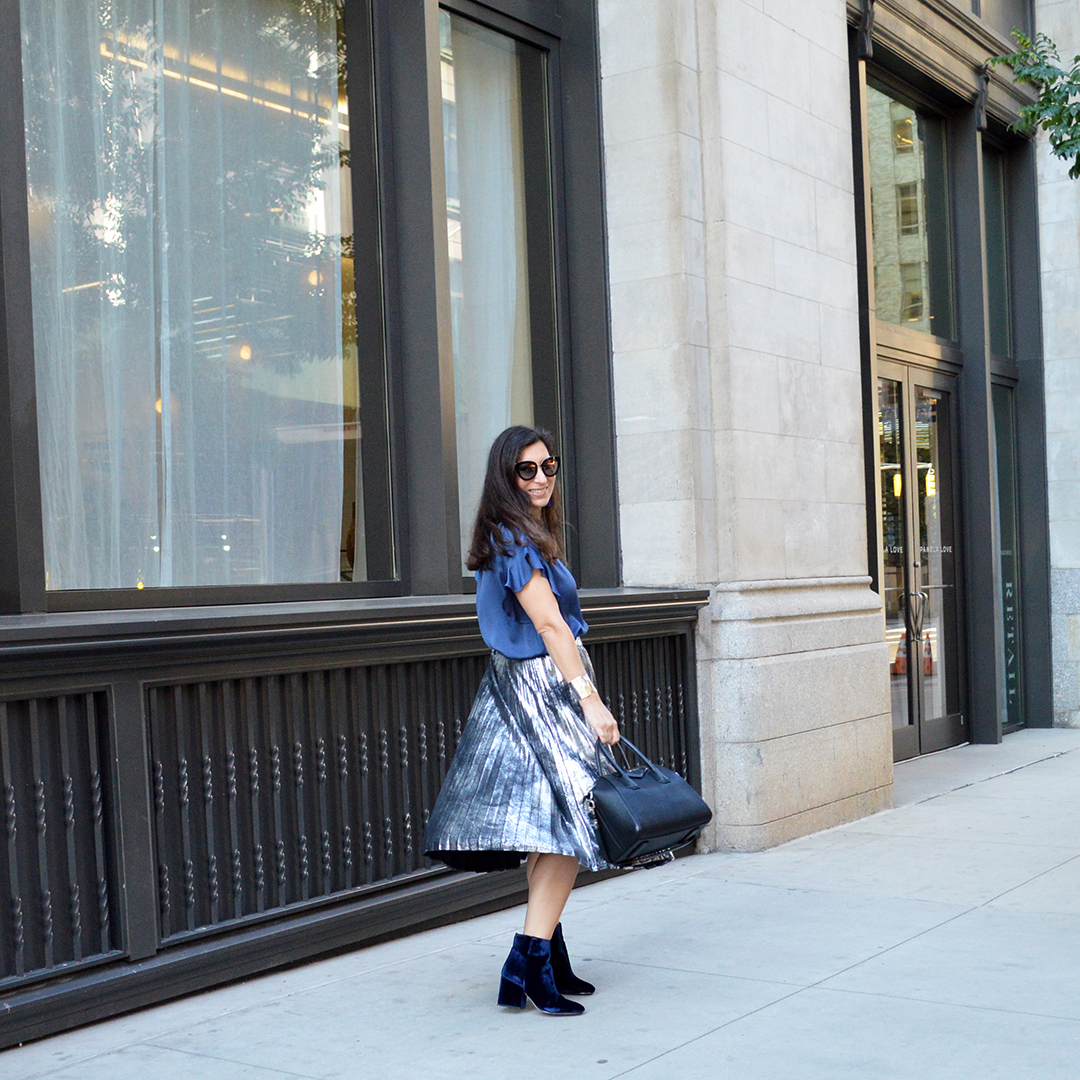 pleated skirts trend