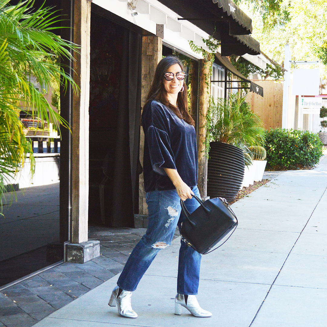 casual daytime velvet