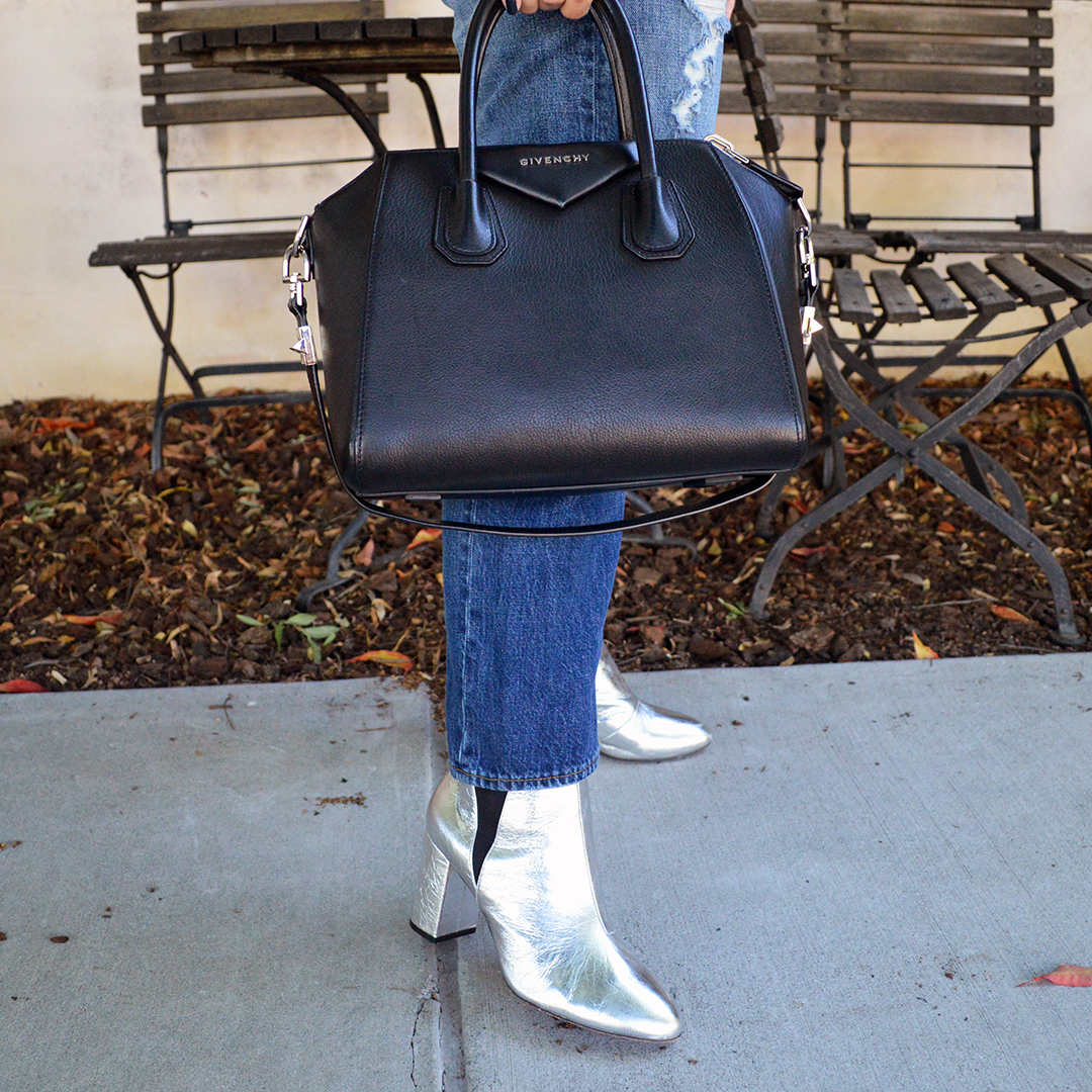 silver boots for fall 2017