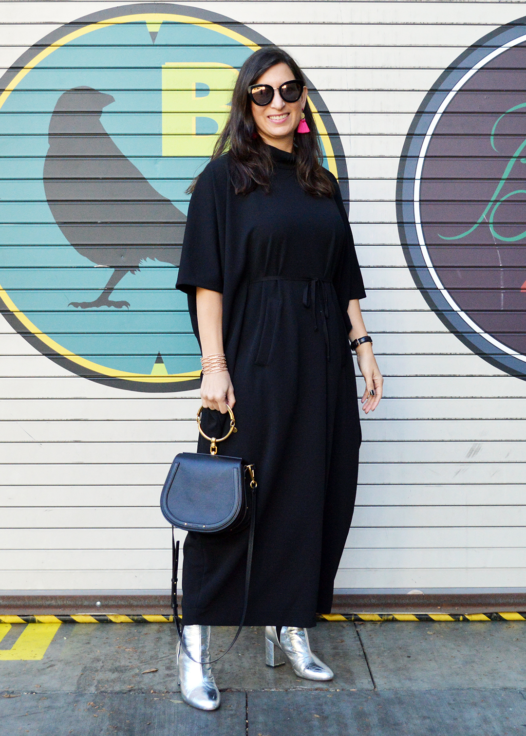 classic black dress karen klein san francisco
