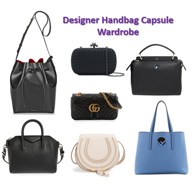 designer handbag capsule wardrobe