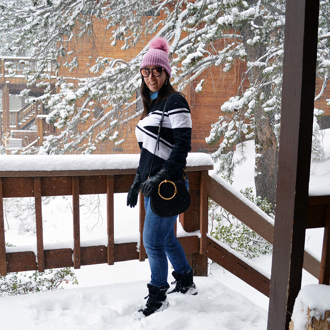 spring clothing snow