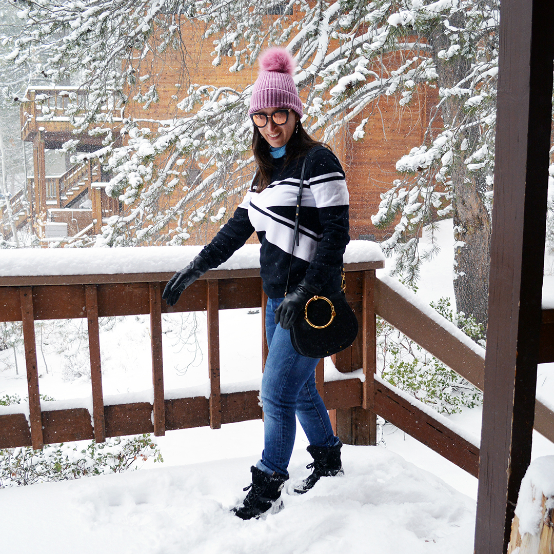 spring clothing snow