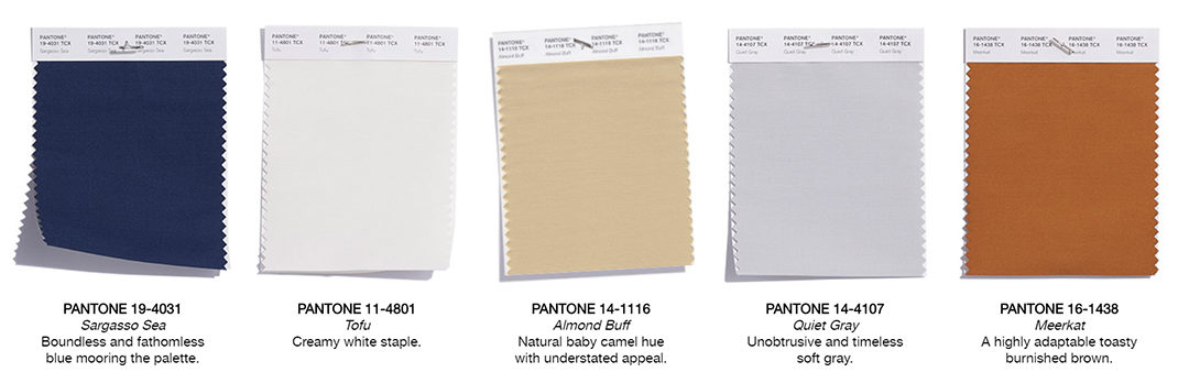 fall 2018 classic color palette