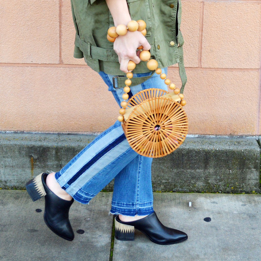 how to wear a bambook handbag spring 2018