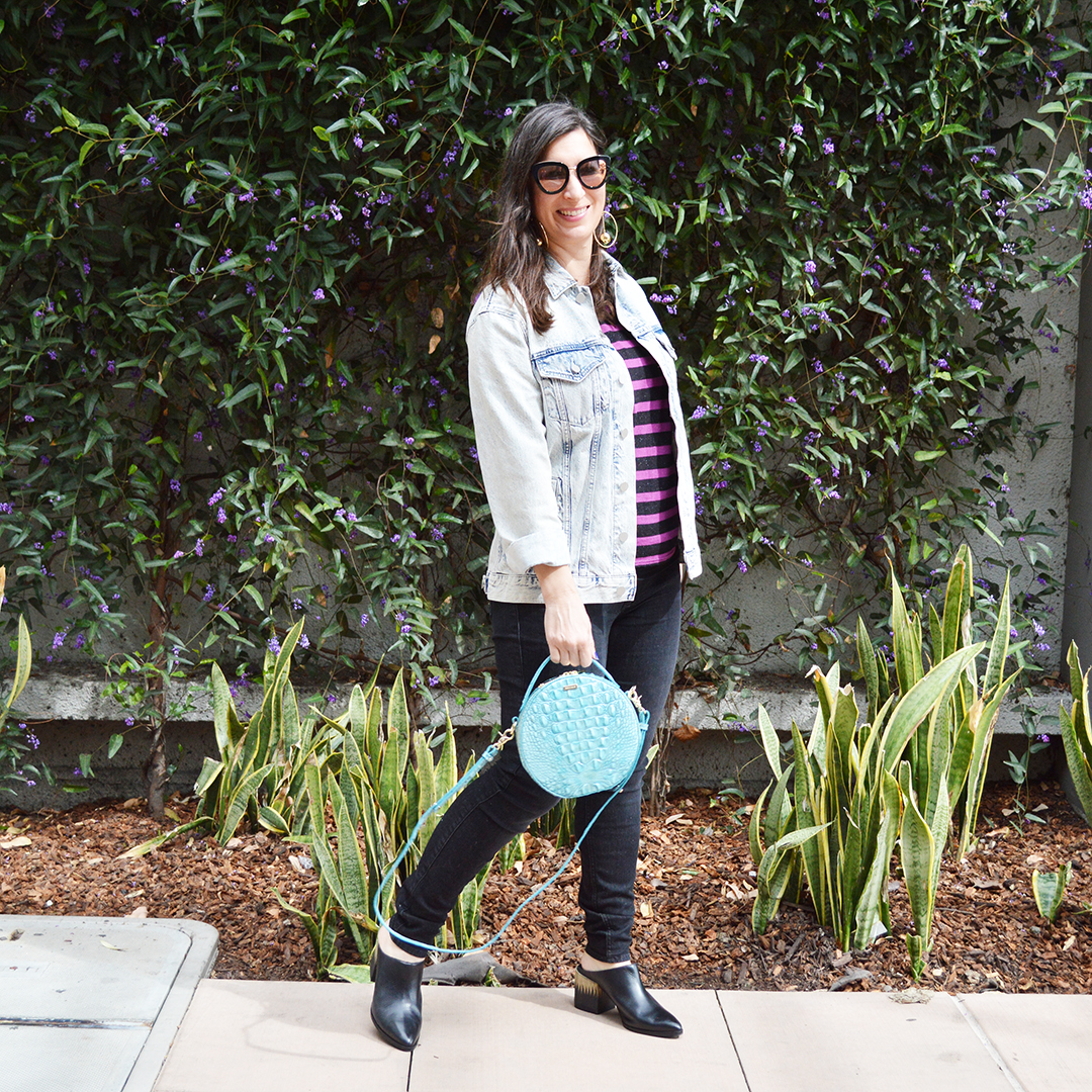 how to wear denim on denim