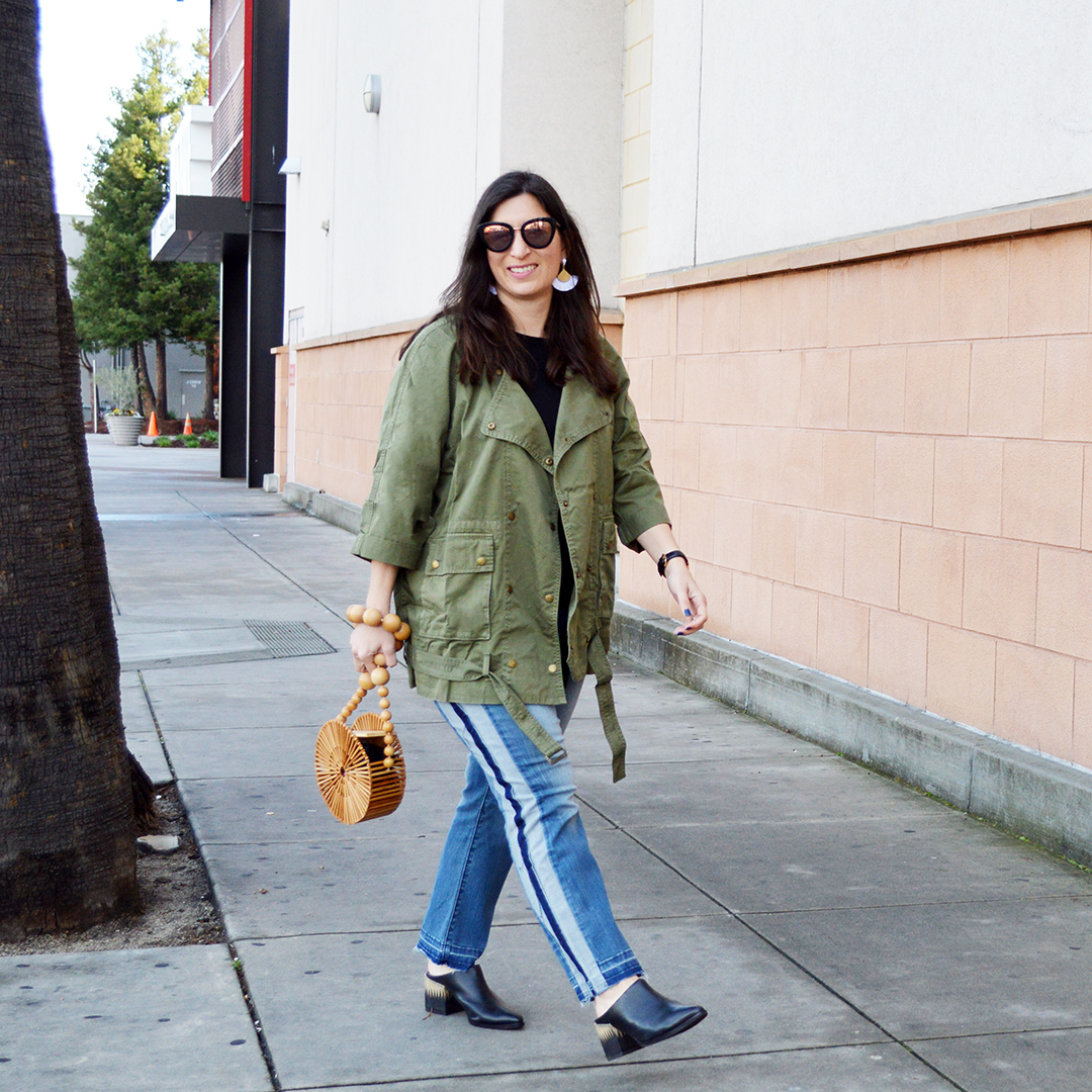 how to wear a military jacket