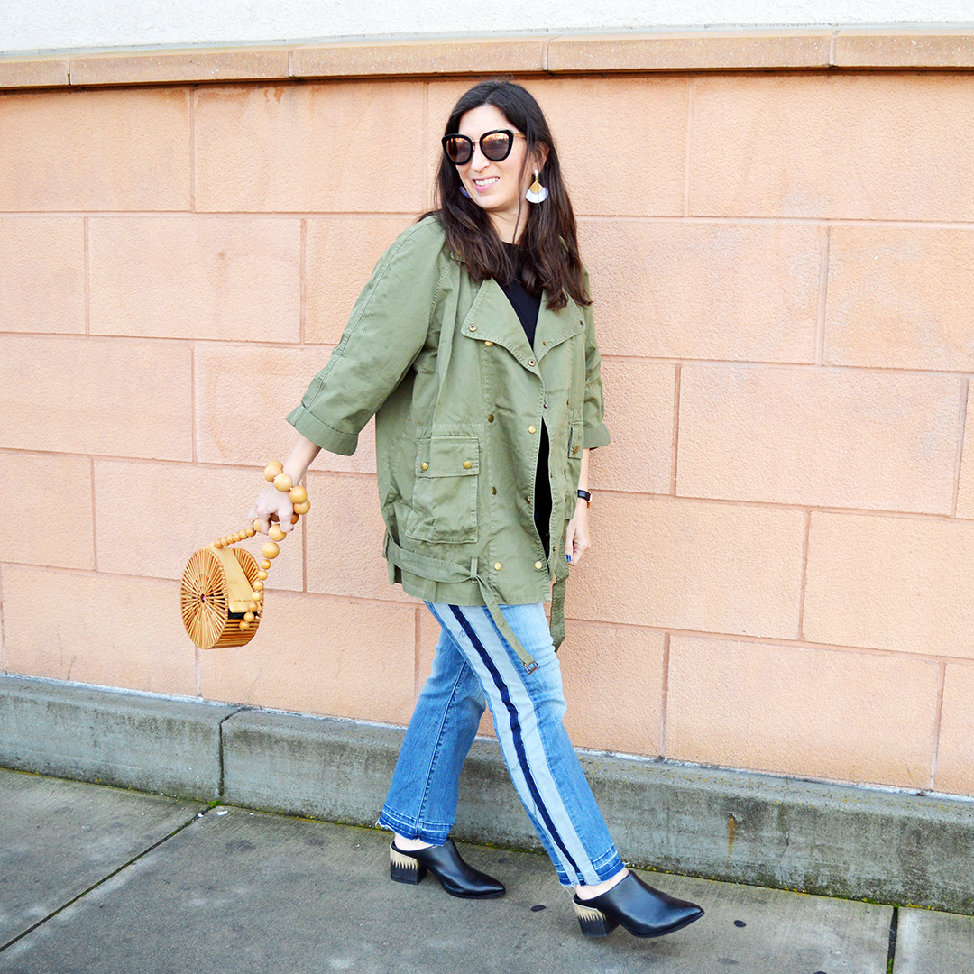 military green for spring
