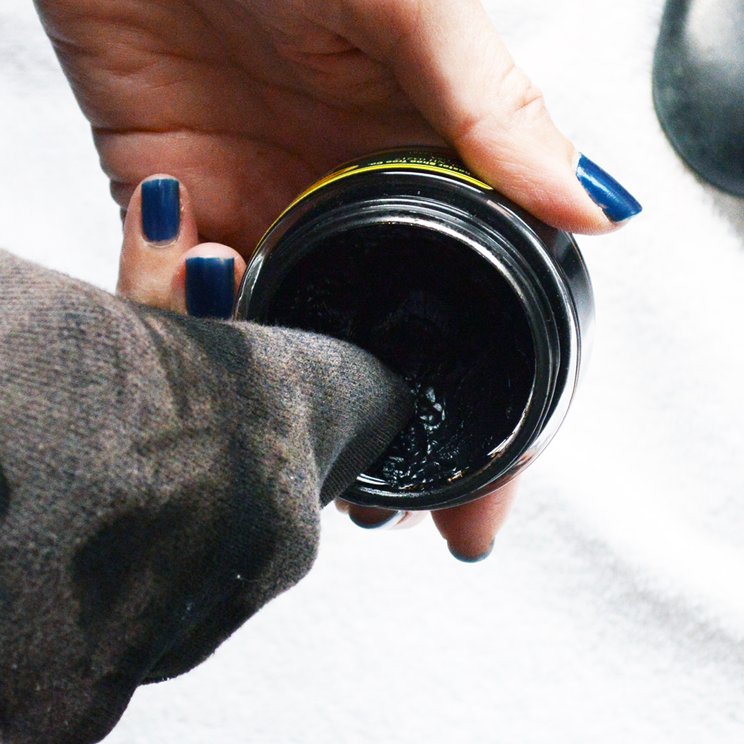 steps for polishing shoes