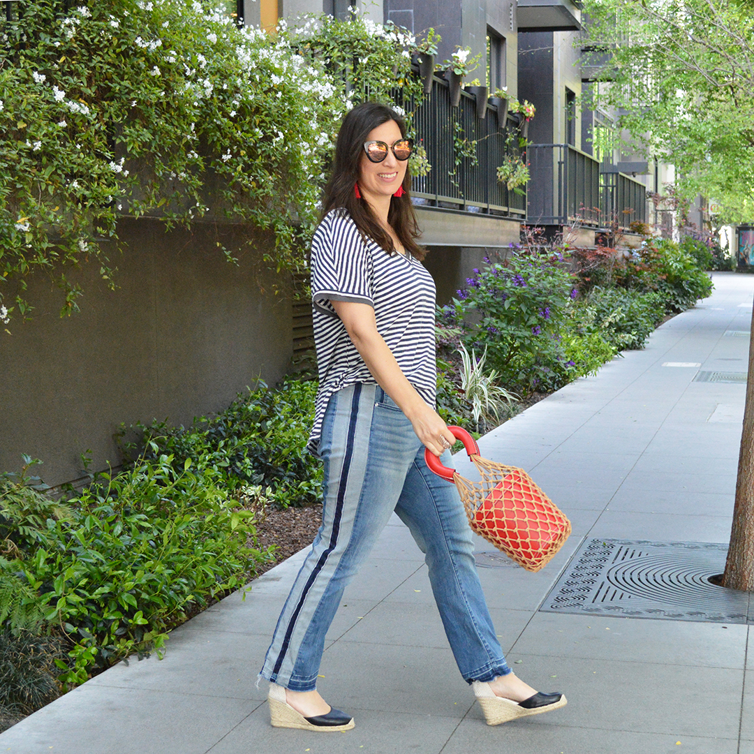 how to wear a flower pot purse