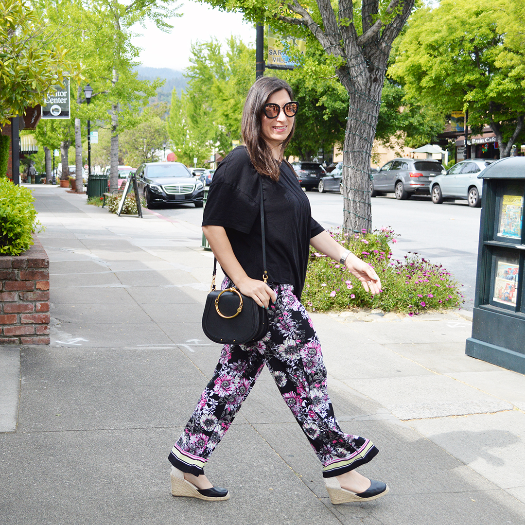 casual floral pants summer 2018