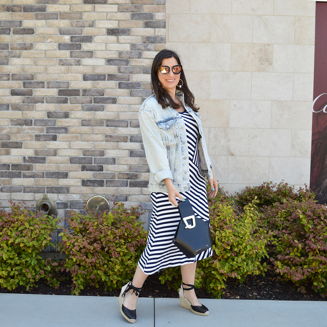 summer stripe dress