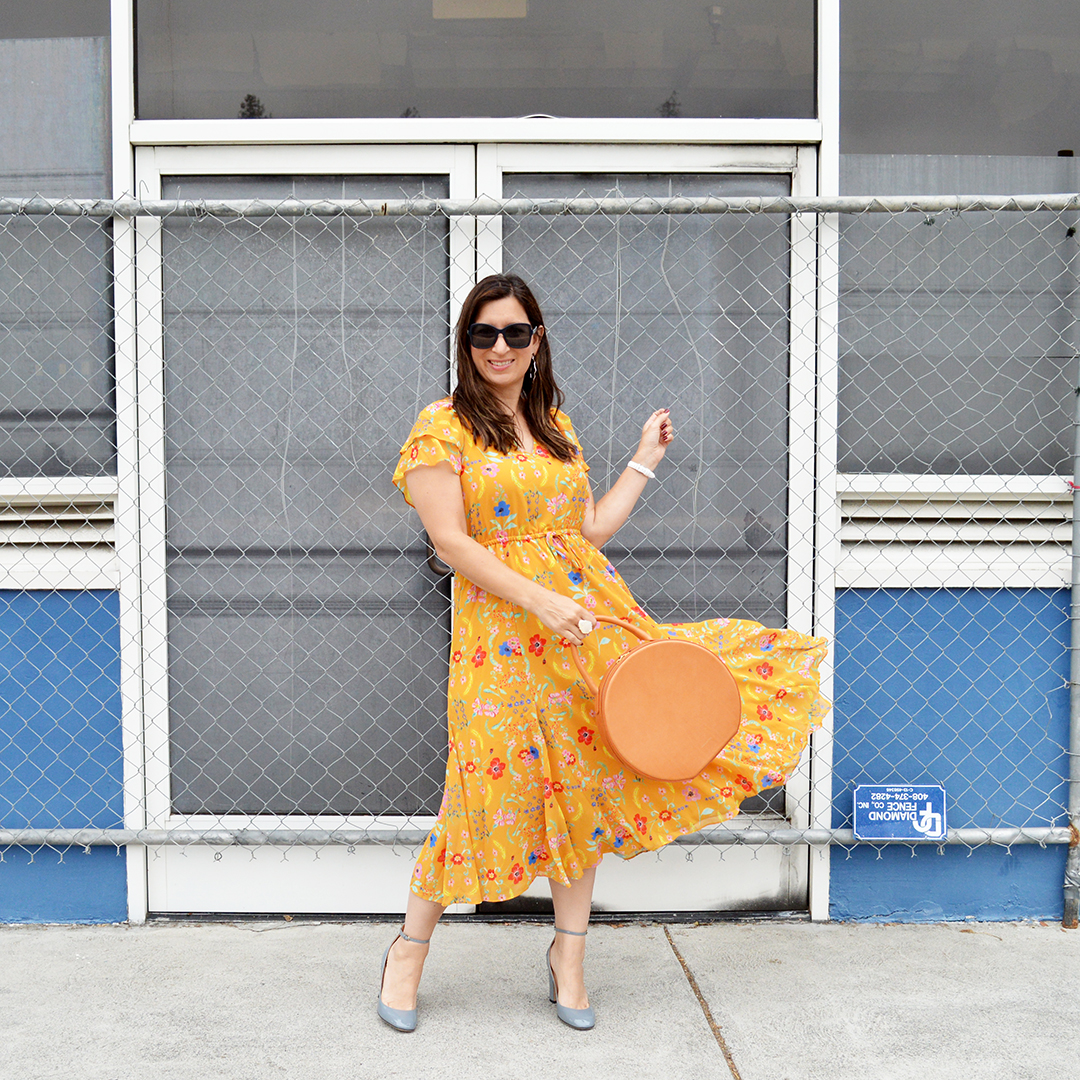 modcloth yellow dress