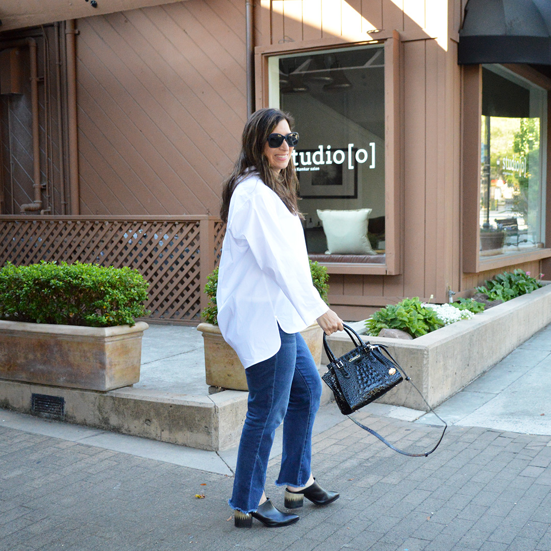 my white shirt Lafayette 148