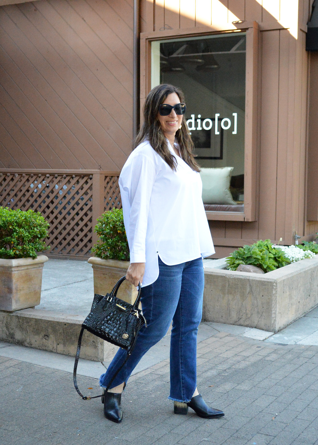 my white shirt Lafayette 148