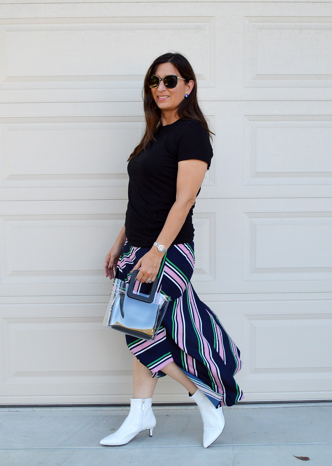 how to wear asymmetrical hemlines