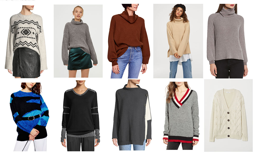 10 cozy sweaters for winter and fall