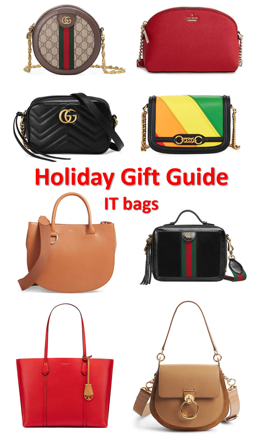 holiday gift guide handbag it bag gift ideas 2018