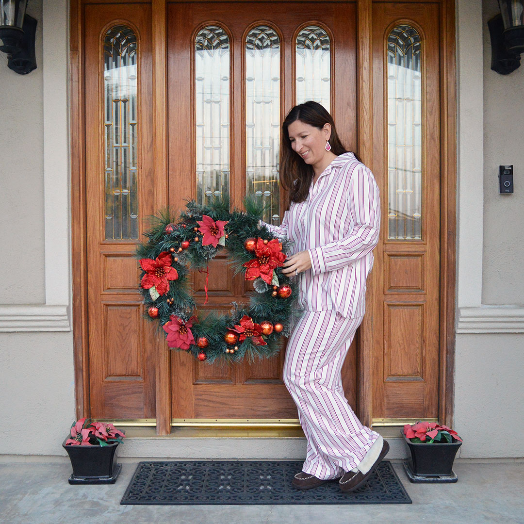 cozy holiday pajamas