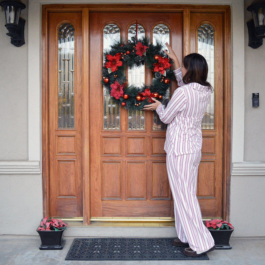 cozy holiday pajamas