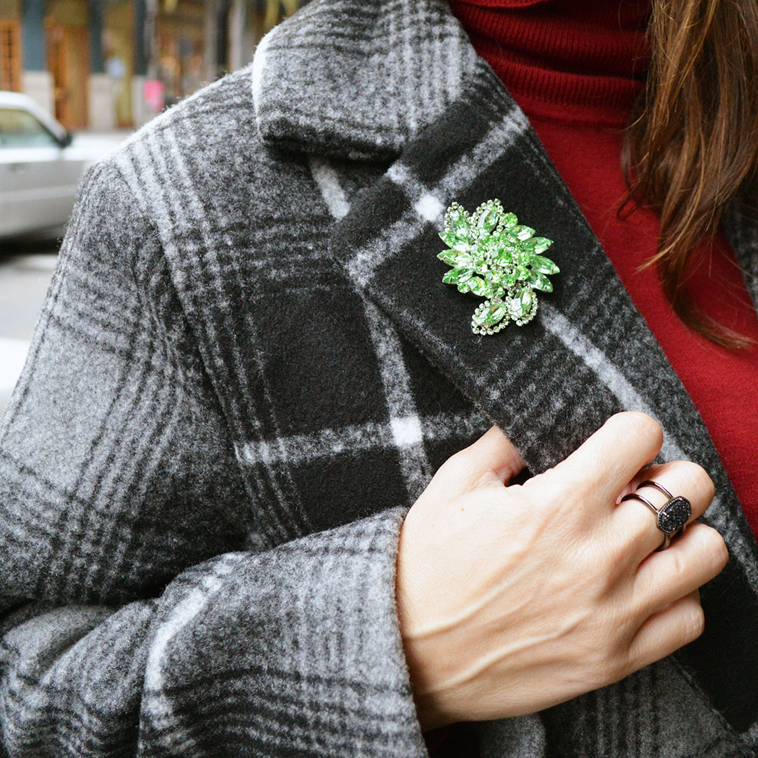 vintage brooch 1960s