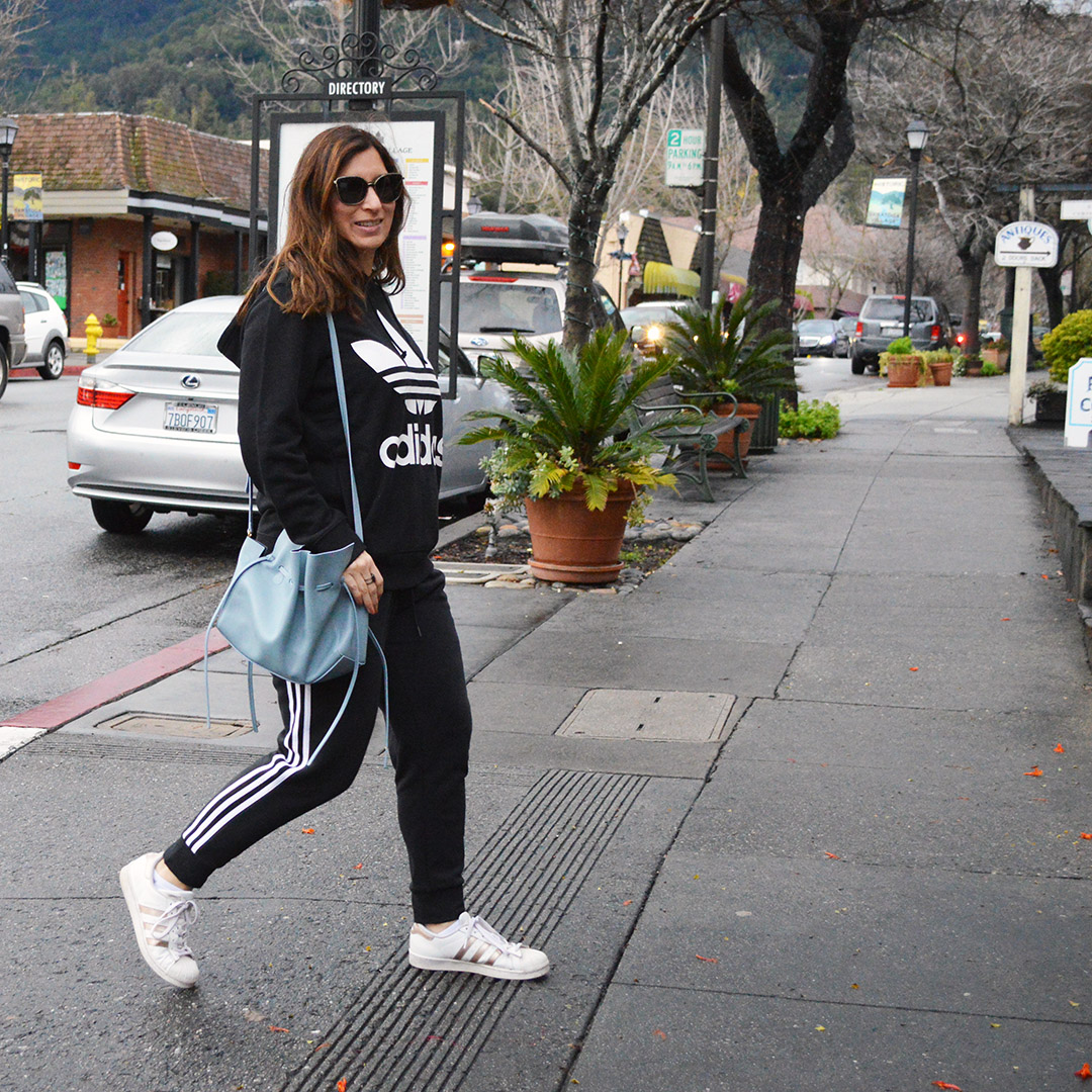 adidas athelisure street style