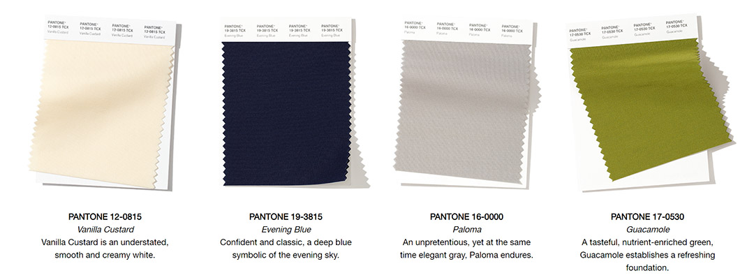 pantone colors fall 2019