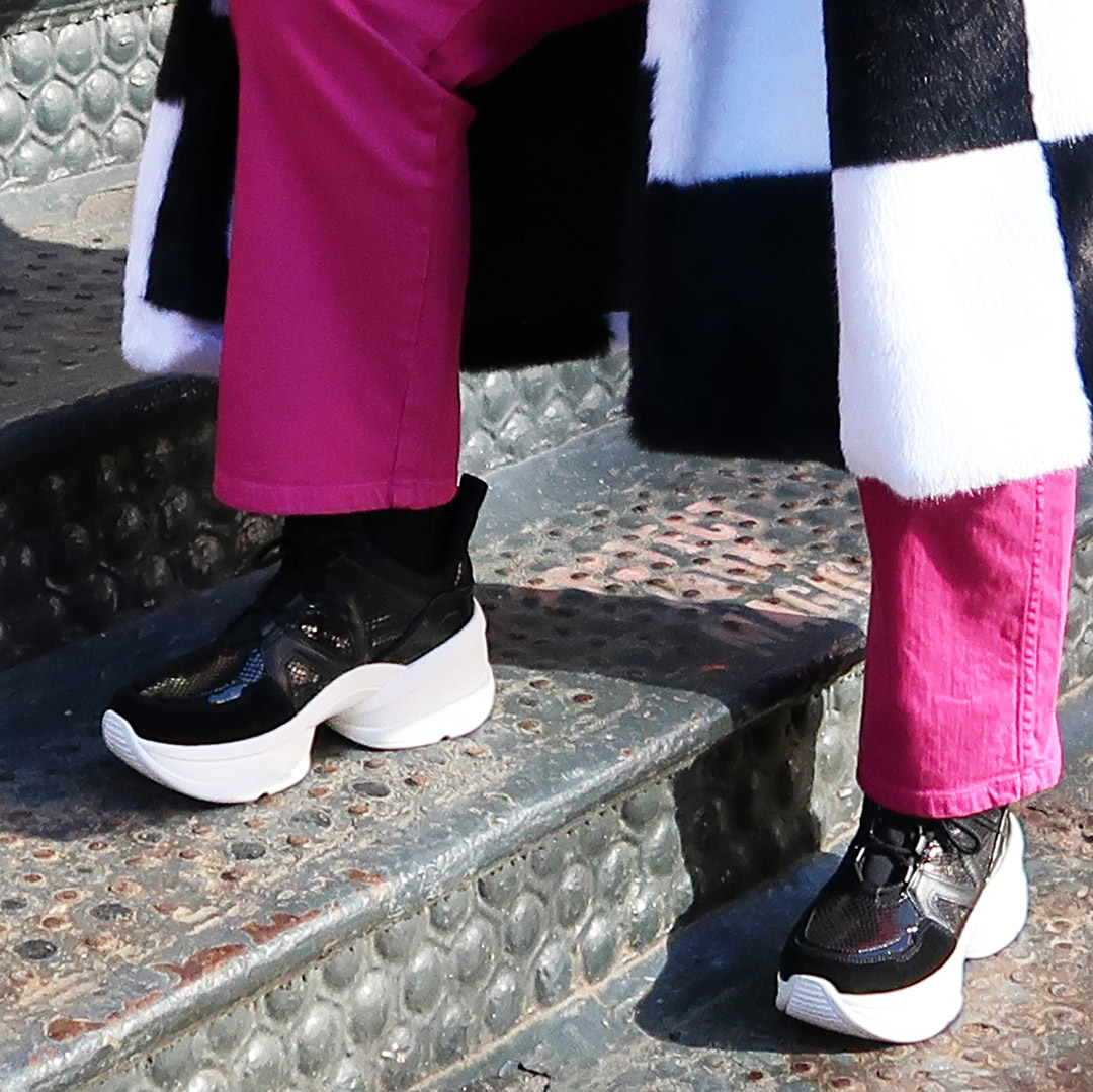 chunky street sneakers shoe trends spring 2019