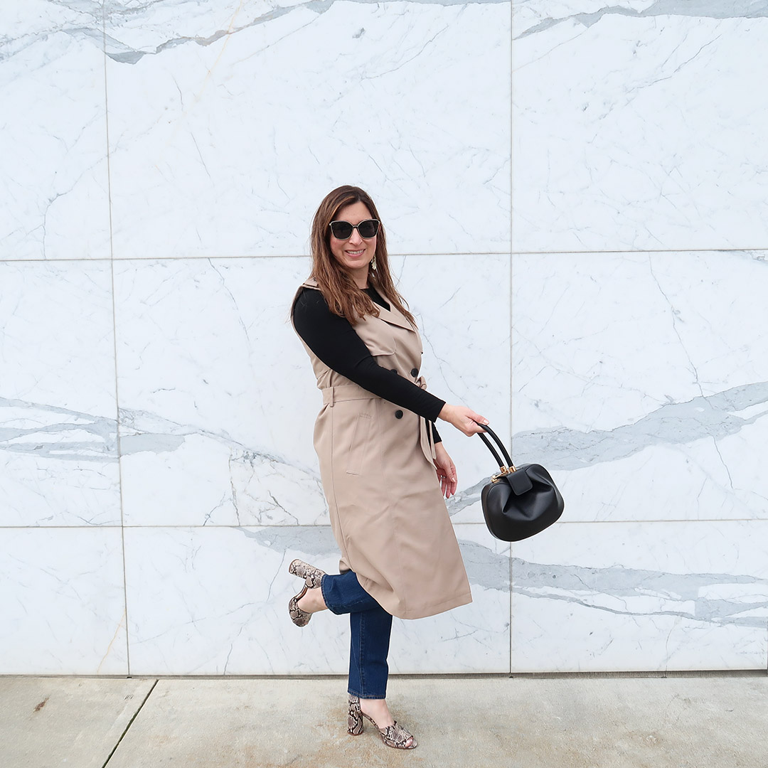 sleeveless trench coat spring 2019