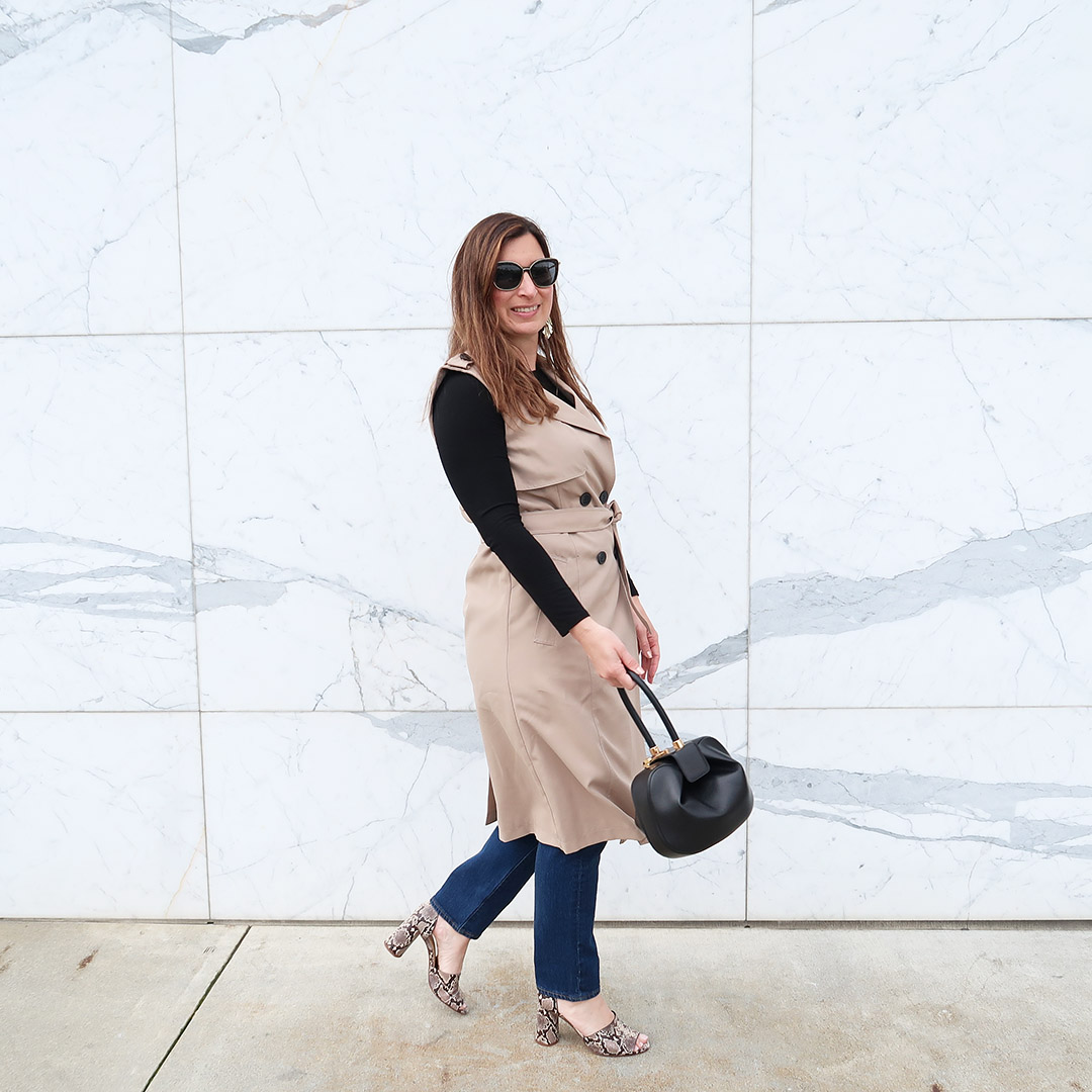 spring 2019 street style trench coat trend