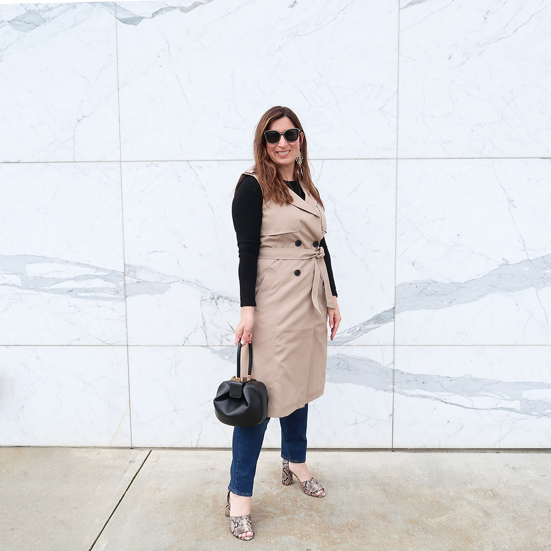 spring trench coat trend