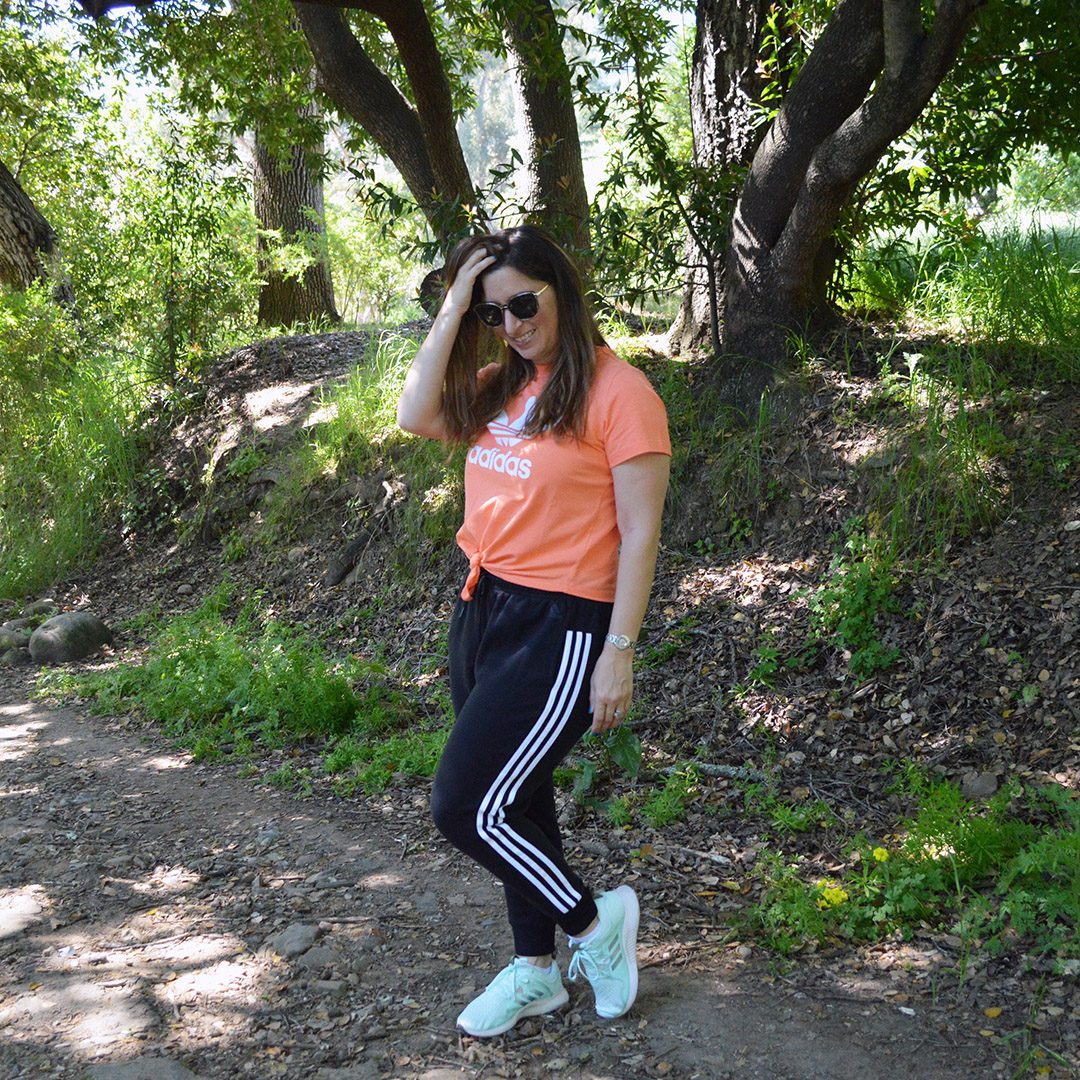 adidas athleisure workout clothing