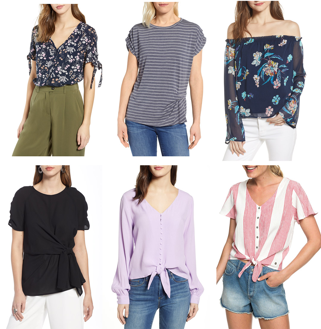 spring tops under $50