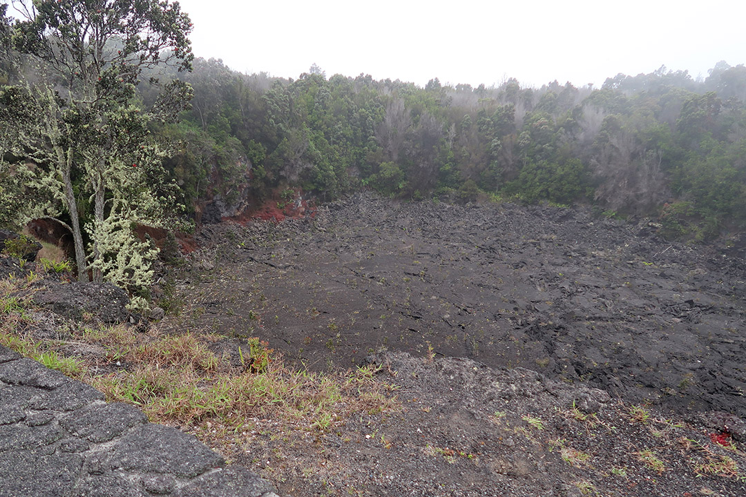 1974 hawaii crator volcano eruption