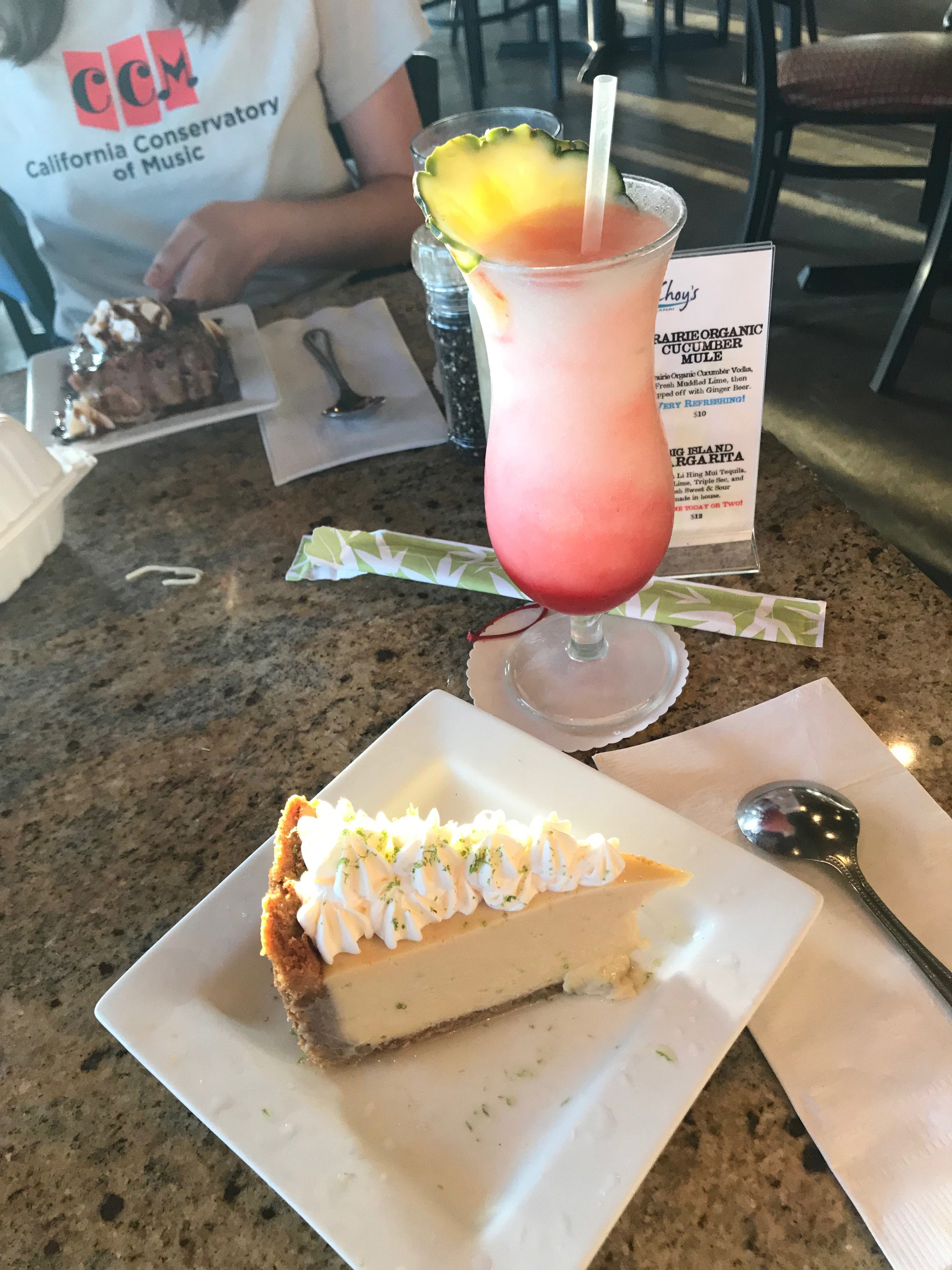 kay lime pie sam choy's hawaii kona