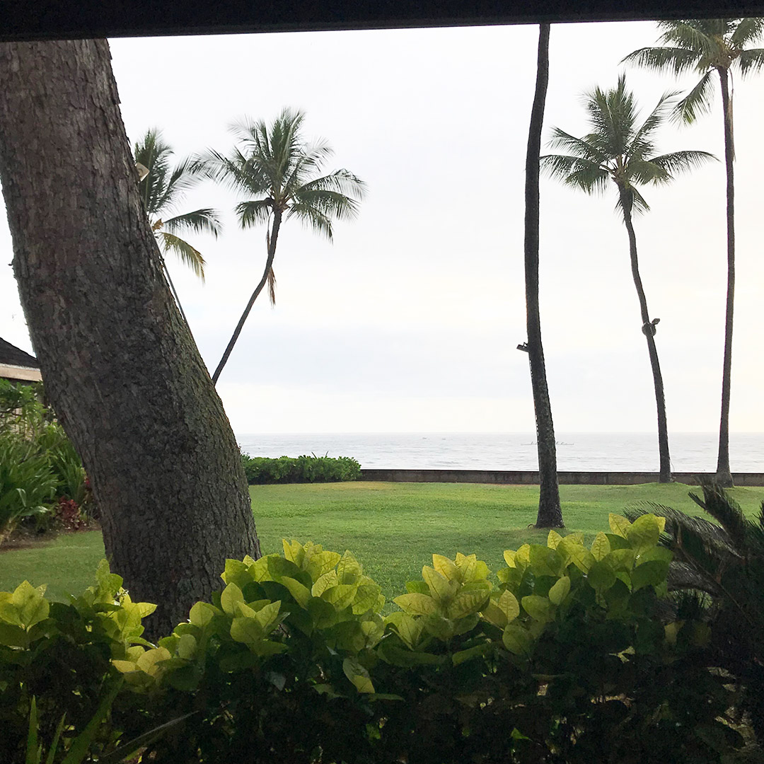 view from kona inn hawaii