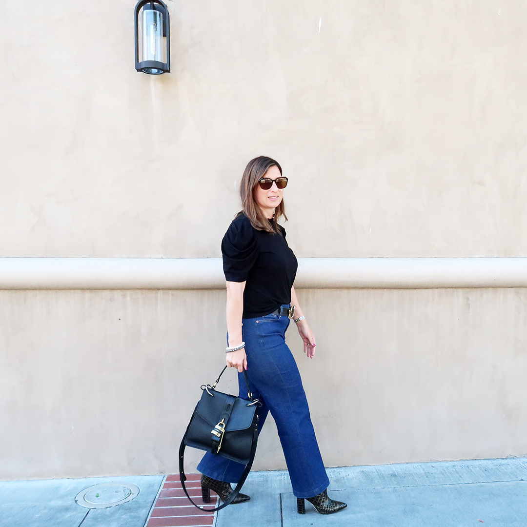 cropped denim trend