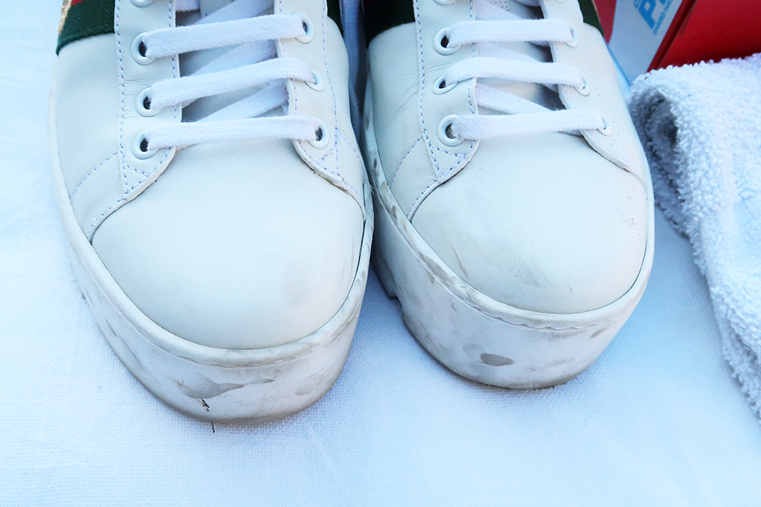 how to clean sneakers