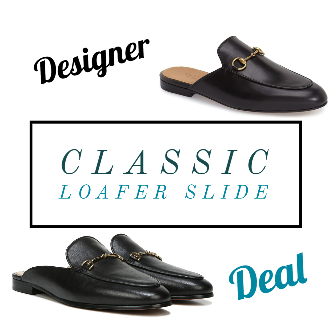 classic loafer slide affordable version gucci
