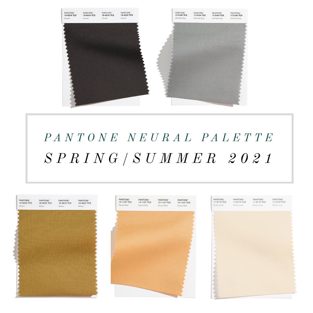 neutral color trends nyfw pantone spring 2021