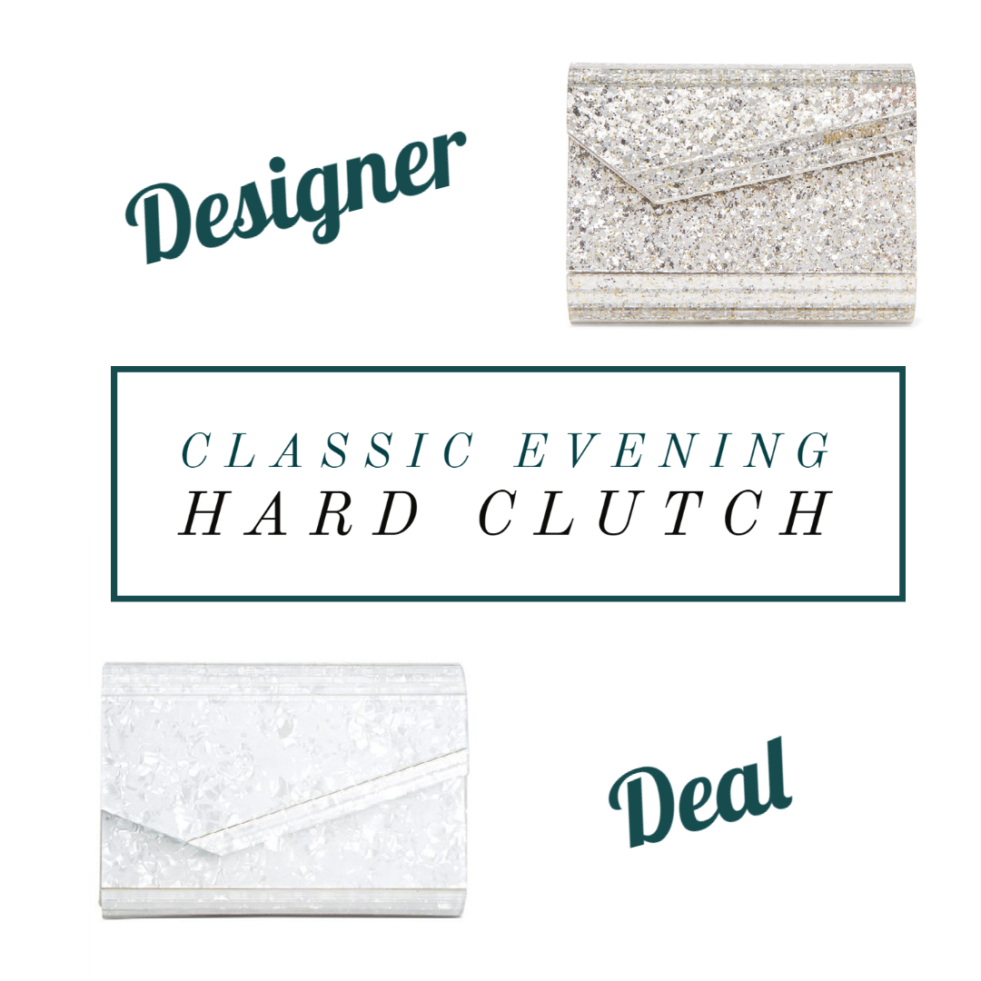 classic evening hard clutch designer or deal