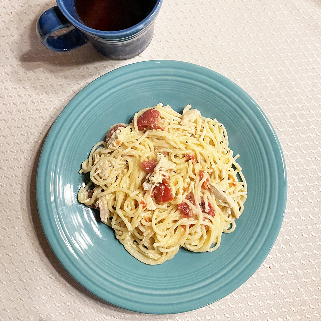 creamy chicken pasta recipe light