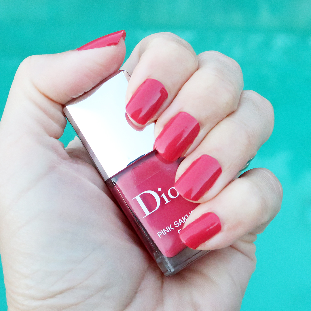 dior pink sakura nail polish dior nail polish spring 2021