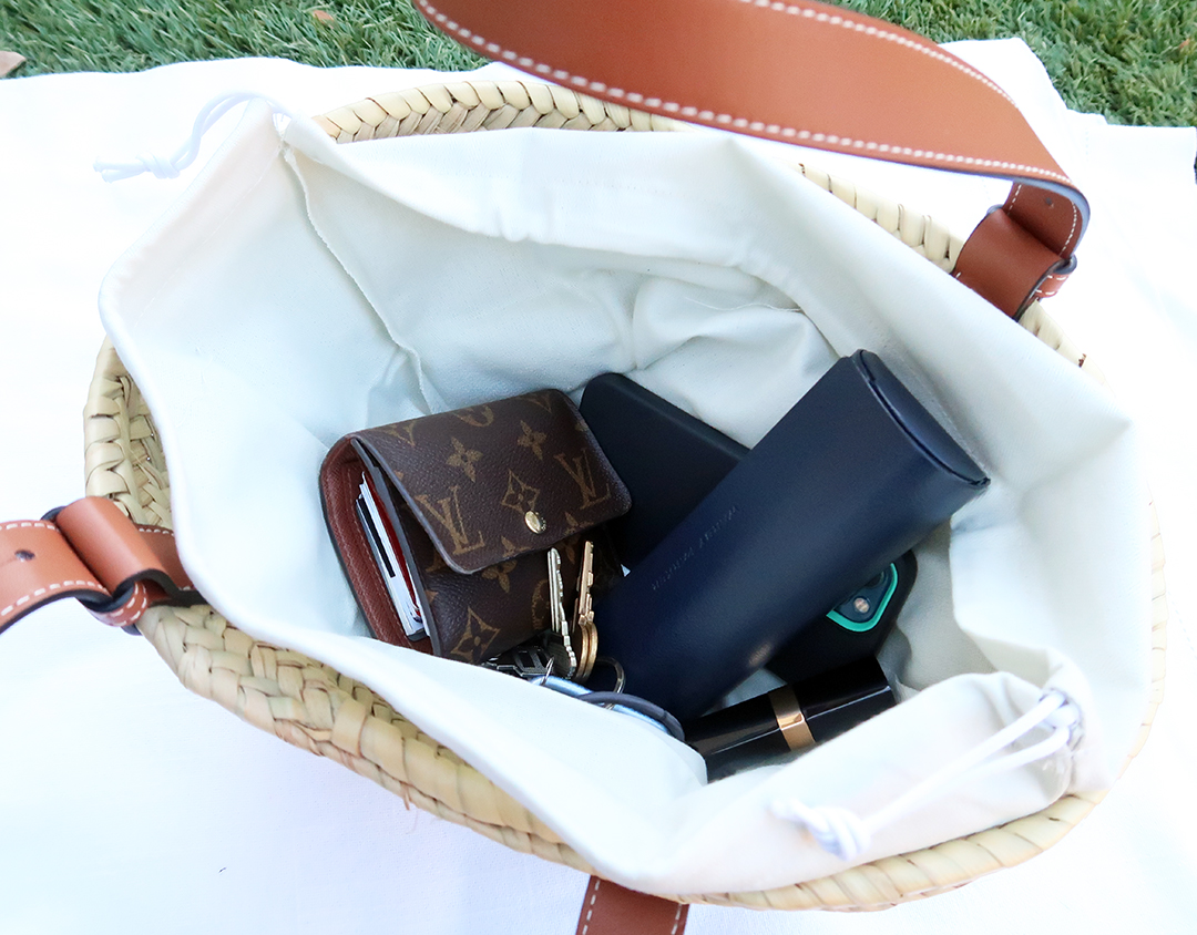 loewe basket bag review mini size
