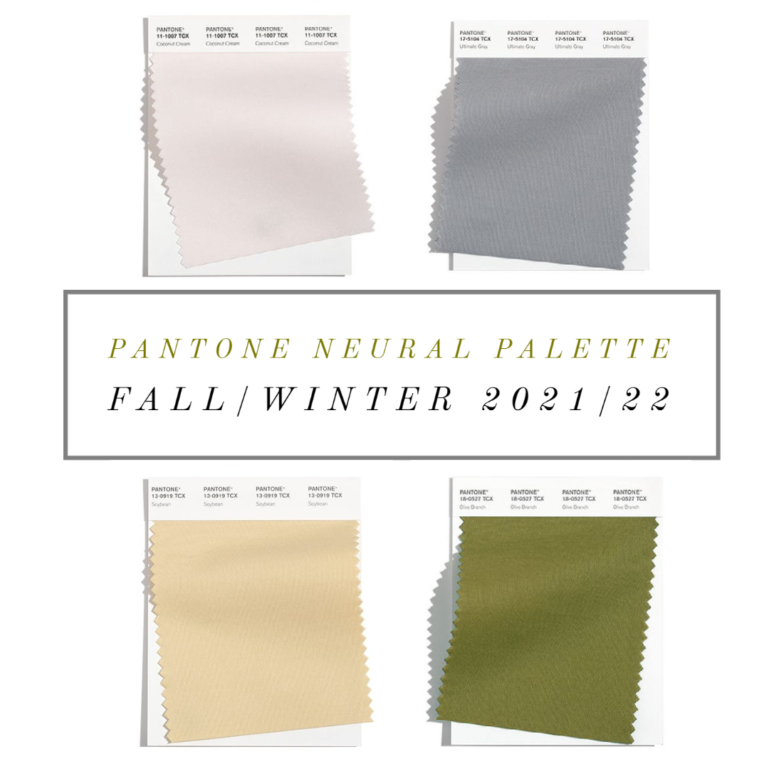 neutral color trends fall 2021 pantone nyfw